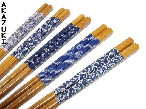 Aizome chopsticks set
